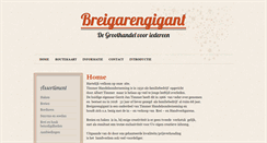 Desktop Screenshot of breigarengigant.nl