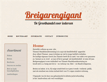 Tablet Screenshot of breigarengigant.nl